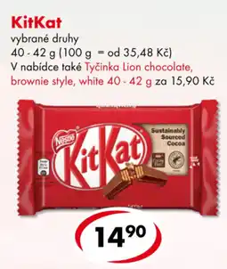 CBA KitKat nabídka