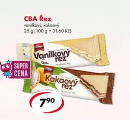 CBA CBA Řez nabídka