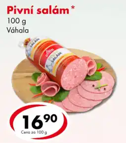CBA Pivní salám nabídka
