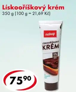 CBA Lískooříškový krém nabídka
