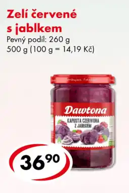 CBA DAWTONA Zelí červené s jablkem nabídka
