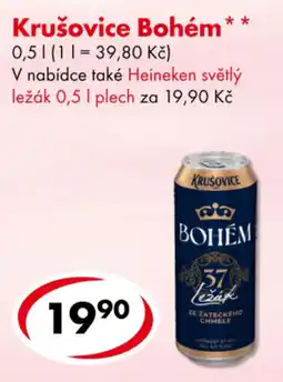 CBA Krušovice Bohém nabídka