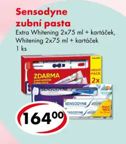 CBA SENSODYNE zubní pasta nabídka