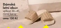 TEDi Dámská letní obuv nabídka