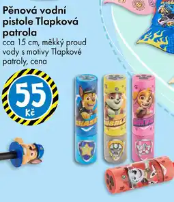 TEDi Pěnová vodní pistole Tlapková patrola nabídka