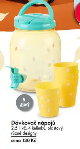 TEDi Dávkovač nápojů nabídka