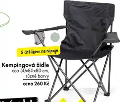 TEDi Kempingová židle nabídka