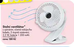 TEDi Stolní ventilátor nabídka