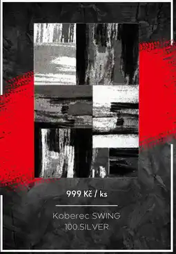 Koberce Trend Koberec Swing 100.Silver nabídka