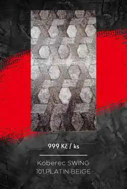 Koberce Trend Koberec Swing 101.Platin-beige nabídka
