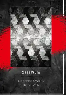Koberce Trend Koberec Swing 101.Silver nabídka