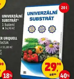 Penny Market UNIVERZÁLNÍ SUBSTRÁT, 1 balení nabídka