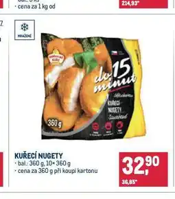 Makro Kuřecí nugety nabídka
