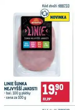 Makro Linie šunka nabídka