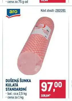 Makro Dušená šunka nabídka