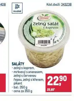 Makro Salát zelný s křenem nabídka
