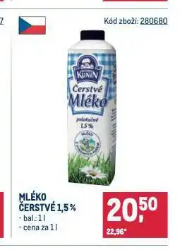 Makro Mléko čerstvé nabídka