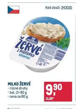 Makro Milko žervé nabídka