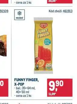 Makro Funny finger zmrzlina nabídka