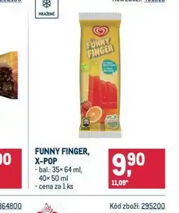 Makro X-pop zmrzlina nabídka