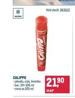 Makro Zmrzlina calippo nabídka