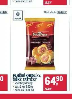 Makro Plněné knedlíky nabídka