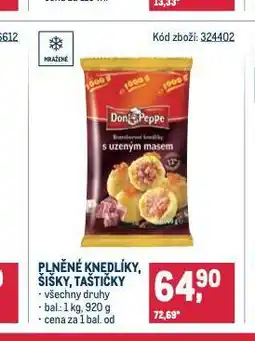 Makro Plněné taštičky nabídka