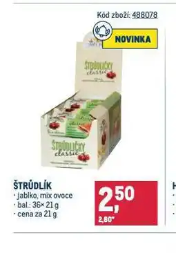 Makro Štrůdlík nabídka