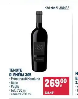 Makro Tenute di eméra nabídka