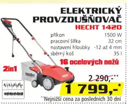 Hecht ELEKTRICKÝ PROVZDUŠŇOVAČ HECHT 1420 nabídka