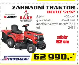 Hecht ZAHRADNÍ TRAKTOR HECHT 5192 nabídka