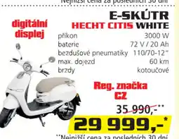 Hecht E-SKÚTR HECHT CITIS WHITE nabídka