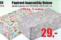 EVA Papírové kapesníčky Deluxo nabídka