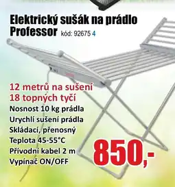EVA Elektrický sušák na prádlo Professor kód: 92675 4 nabídka
