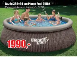 EVA Bazén 366×91 cm Planet Pool QUICK nabídka