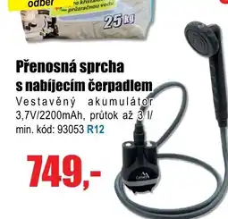 EVA Přenosná sprcha s nabíjecím čerpadlem nabídka