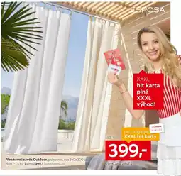 XXXLutz Venkovní závěs Outdoor nabídka