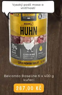 Zoohit BELCANDO Baseline kuřecí nabídka