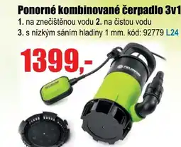 EVA Ponorné kombinované čerpadlo 3v1 nabídka