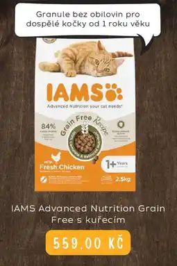 Zoohit IAMS Advanced Nutrition Grain Free s kuřecím nabídka