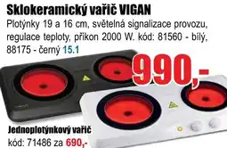 EVA Sklokeramický vařič VIGAN nabídka