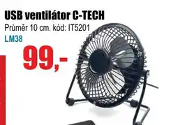 EVA USB ventilátor C-TECH nabídka