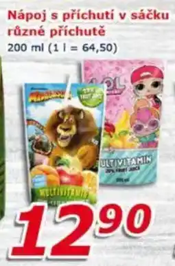 ESO MARKET Nápoj s příchutí v sáčku nabídka