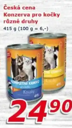 ESO MARKET Česká cena Konzerva pro kočky nabídka