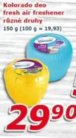 ESO MARKET Kolorado deo fresh air freshener nabídka