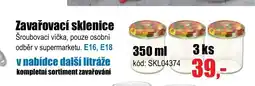 EVA Zavařovací sklenice nabídka