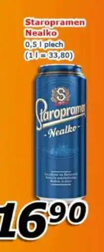 ESO MARKET Staropramen Nealko nabídka