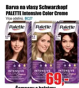 EVA Barva na vlasy Schwarzkopf PALETTE Intensive Color Creme nabídka