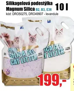 EVA Silikagelová podestýlka Magnum Silica B2, B3, E36 nabídka