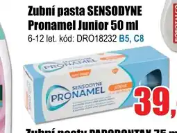 EVA Zubní pasta SENSODYNE Pronamel Junior nabídka